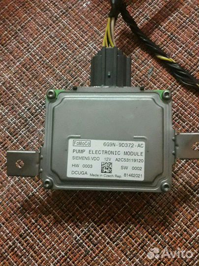 Блок управления топливным насосом Volvo