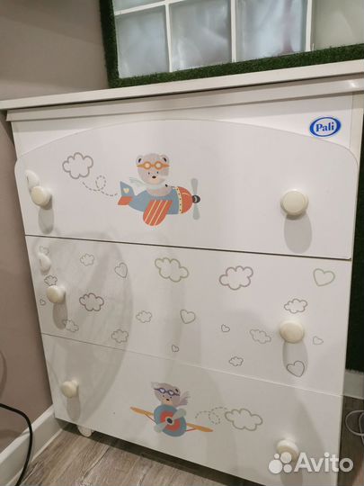 Кровать и комод Pali (Италия)