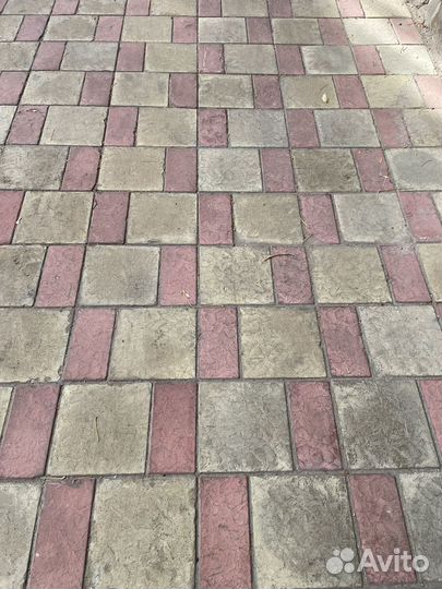 Тротуарная плитка бу
