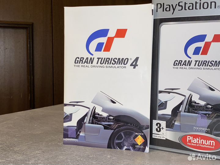 Gran Turismo 4 Sony PS2 Pal лицензия