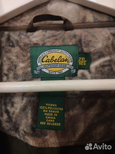 Cabela's outdoor Флиска для охоты рыбалки