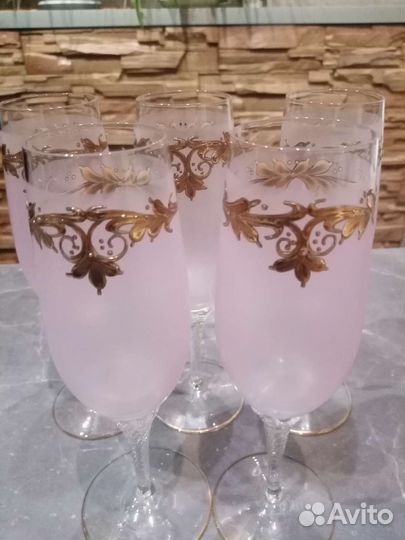 Фужеры, бокалы Чехословакия