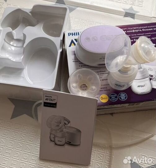 Молокоотсос avent электрический