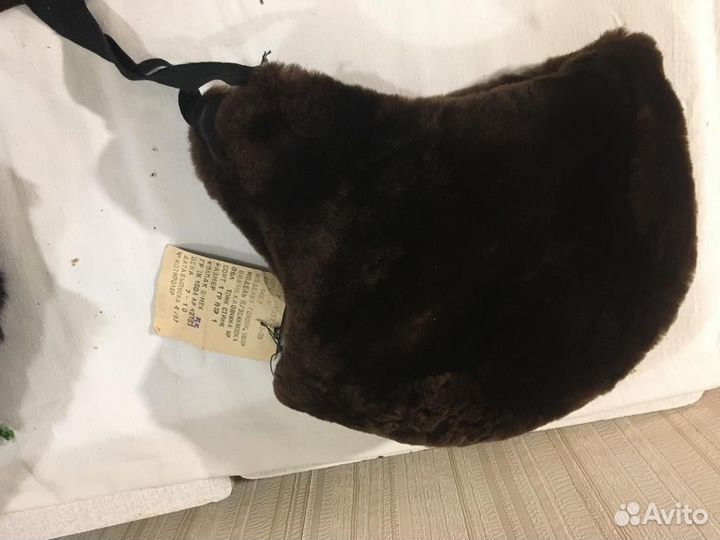 Шапка мех овчина новая. /55 р-р