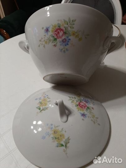 Соусник фарфоровый СССР