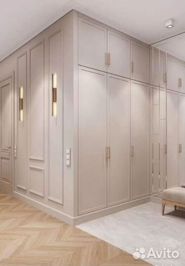 Шкаф на заказ цвет орех