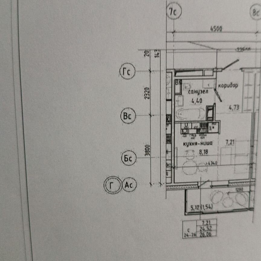 Квартира-студия, 29,6 м², 2/10 эт.