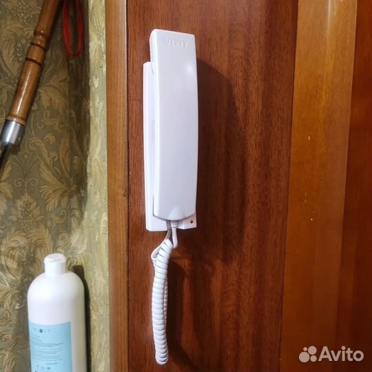 Установка трубки домофона. Трубка домофона