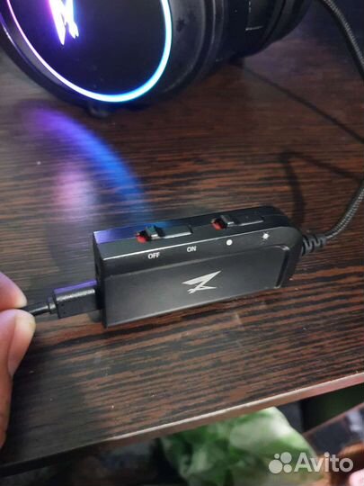 Игровая гарнитура Zet Blade USB, Jack 3.5