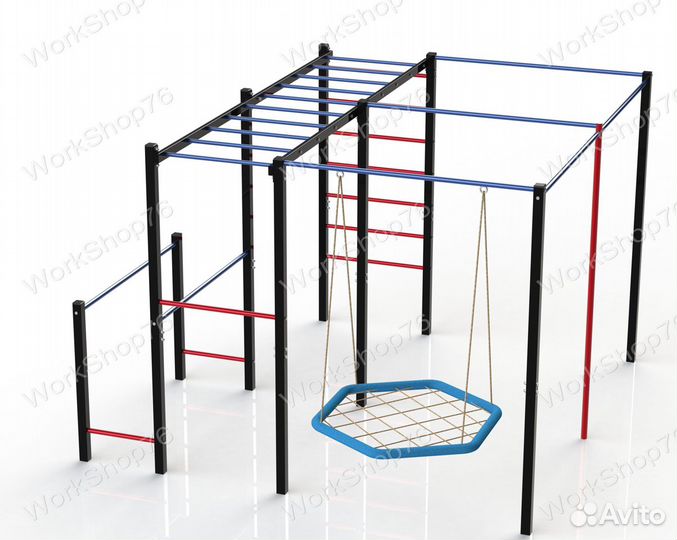 Уличные тренажеры спорткомплекс турники качели