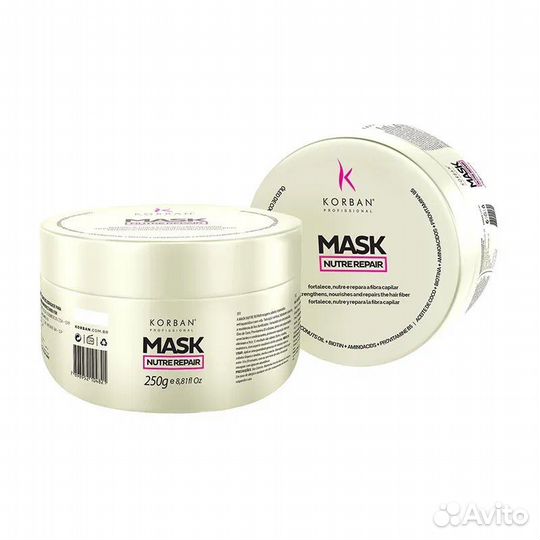 Питательная маска для волос Korban Nutre Repair