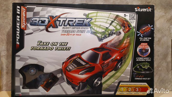 Набор дорога с радио управляемой машинкой Б/У