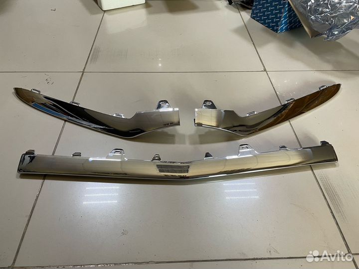 Хром бампера Мерседес w212