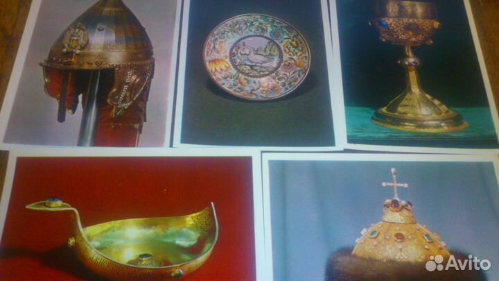 Набор открыток Оружейная Палата 1976г