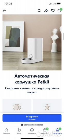 Автокормушка для кошек