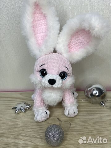 Зайка плюшевый ручная работа