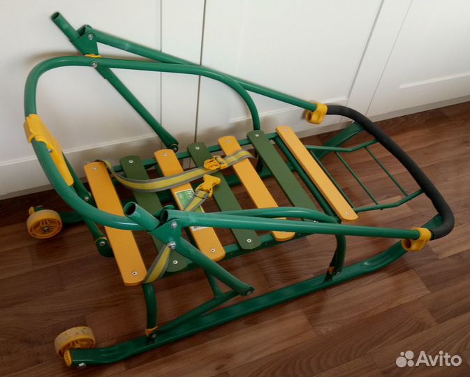 Санки с колёсами Nika Nikki 2