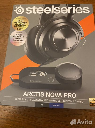 Гарнитура PS5/PC Steelseries arctis nova pro