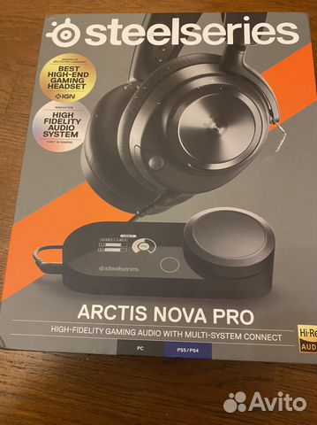 Гарнитура PS5/PC Steelseries arctis nova pro
