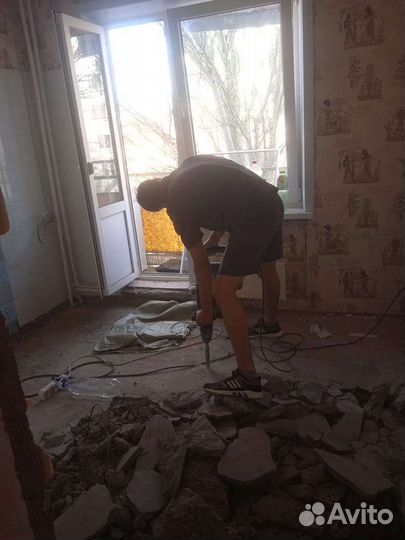 Демонтаж, снос, вывоз строительного мусора