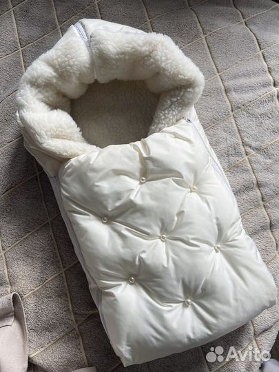 Конверт зимний на выписку