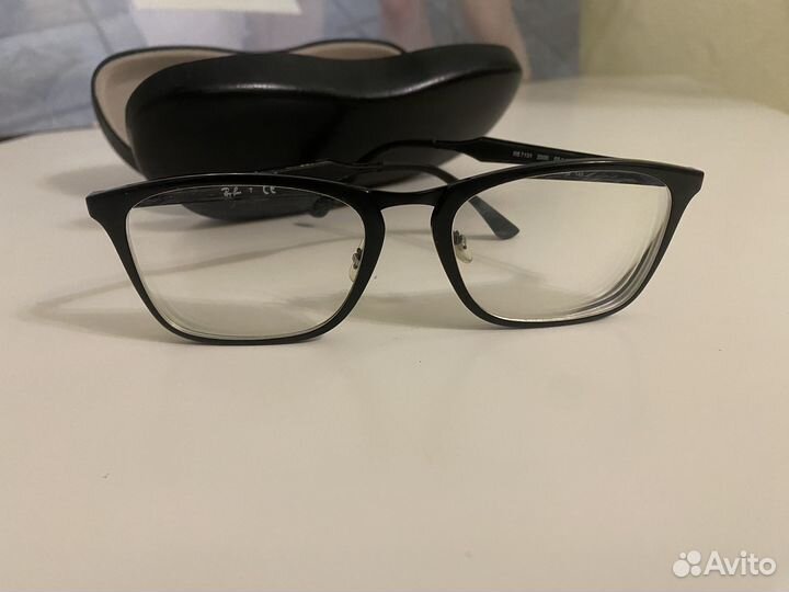 Оправа Ray Ban с чехлом, очки с диоптриями
