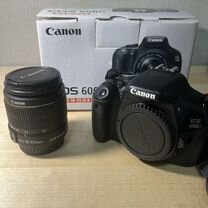 Зеркальный фотоаппарат canon eos 600d kit 18 55 ii