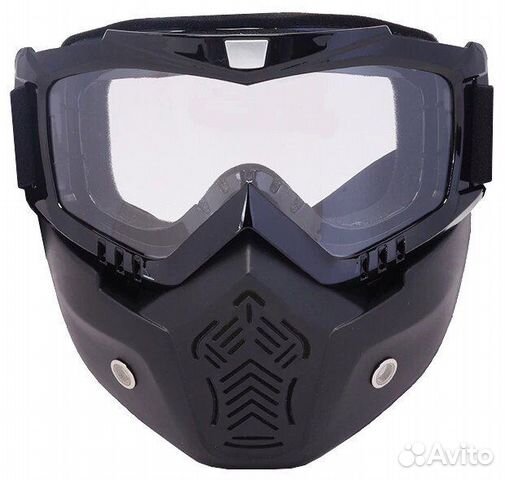 Маска для снегохода / квадроцикла Хищник