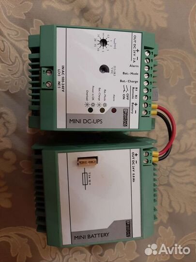 Phoenix contact.Блок питания Mini-DC-UPS/24DC/2