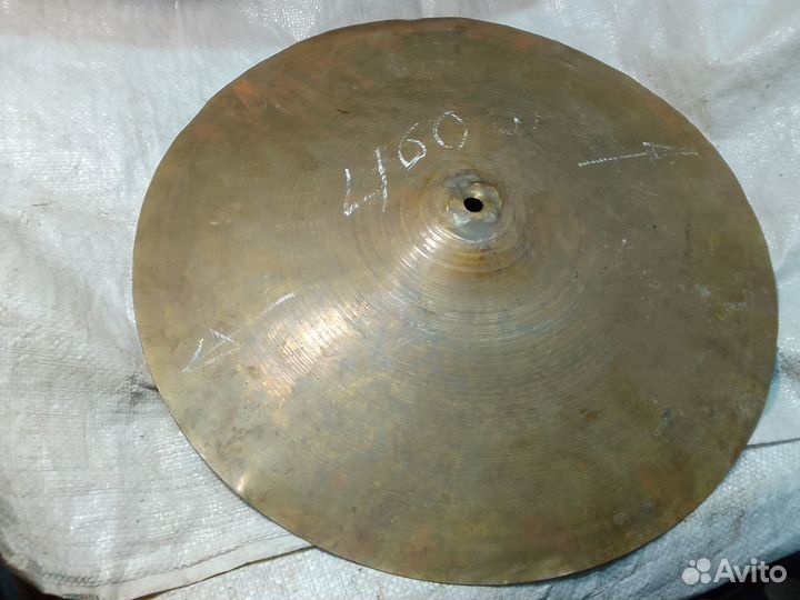 Латунный таз поднос СССР для варенья