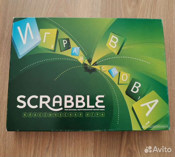Игра настольная Scrabble/Скрабл