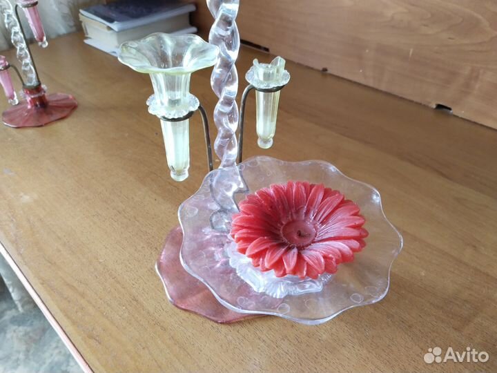 Хрустальные подсвечники