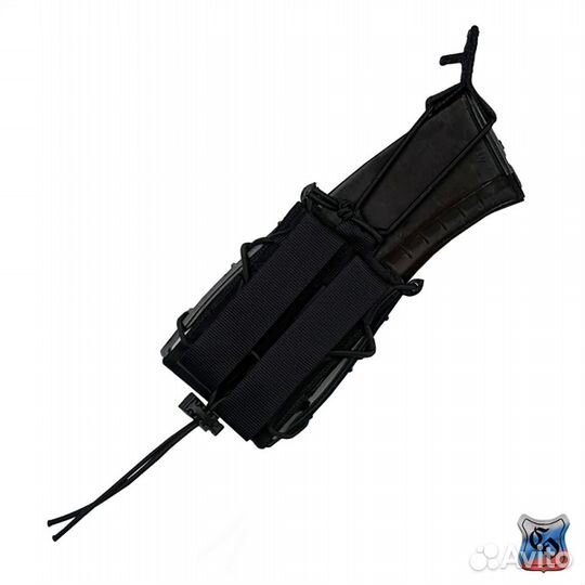 Подсумок открытый под 1 ак raid molle ссо Черный