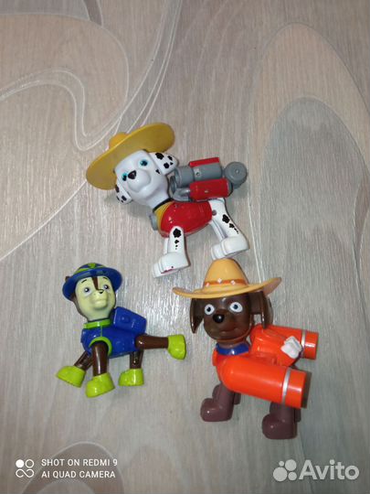 Игрушки щенячий патруль