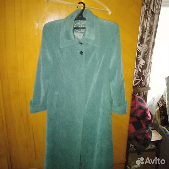 Яркий плащ в стиле СССР 46 размер