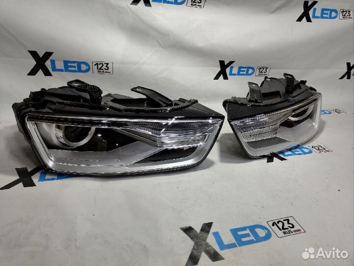 Фара правая левая Audi Q3 16-18 рест ксенон