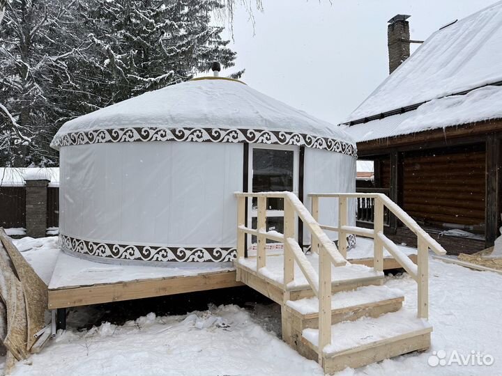 Юрта для глэмпинга