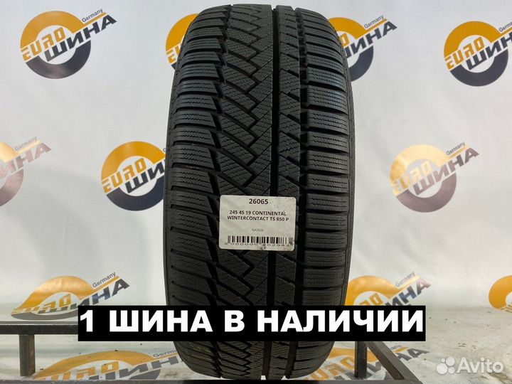 Continental WinterContact TS 850 P 245/45 R19 101T