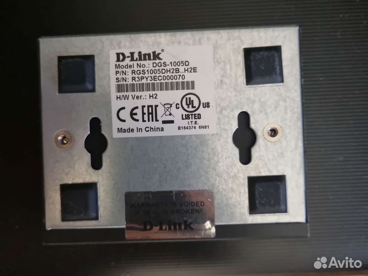 Коммутатор D-Link DES-1005D