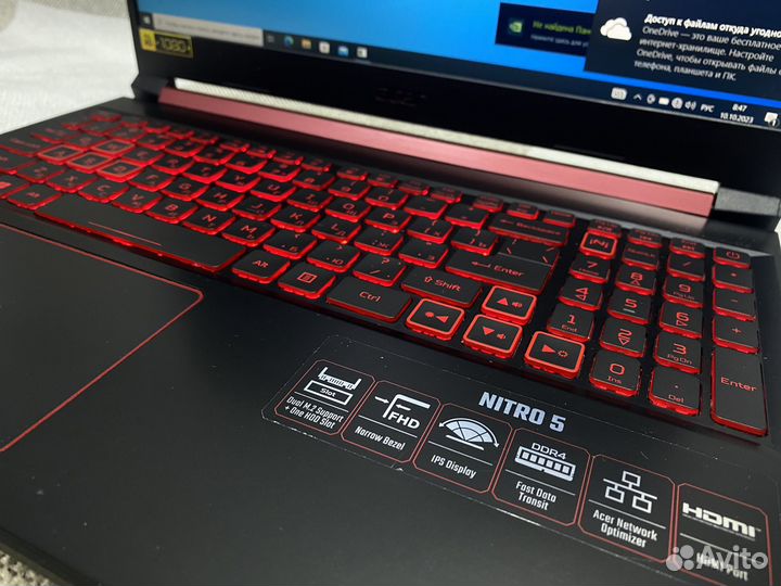 Ноутбук Acer nitro 5 т92534