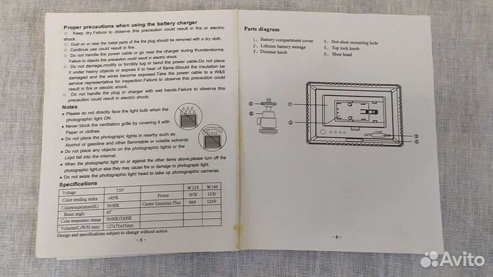 Wansen W160 LED Video lighting светодиодная панель
