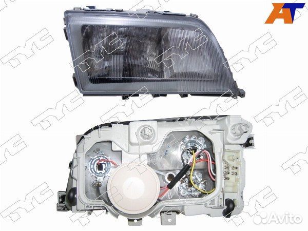 Фара mercedes C-class, mercedes C-class W202 93-00