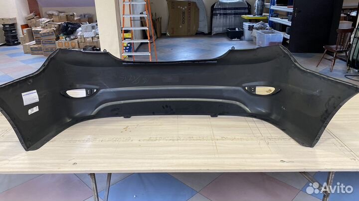 Задний бампер hyundai solaris