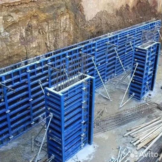Опалубка крупнощитовая бу