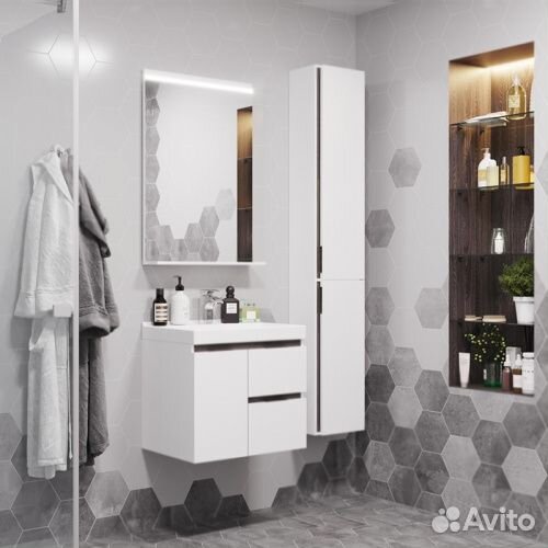 Тумба под раковину aquaton (Акватон) 1a258501nrc8