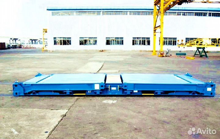 Сухогрузный, морской контейнер 20 футов, 20 Flatrack Container