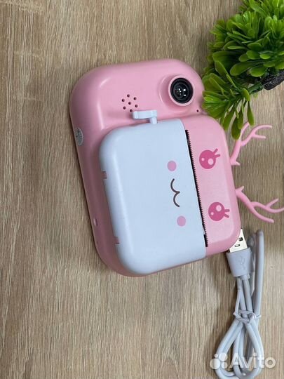 Детский фотоаппарат с мгновенной печатью