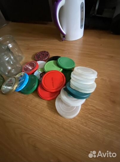 Банка стеклянная 0,5л, 0,7л,1л, 3 л