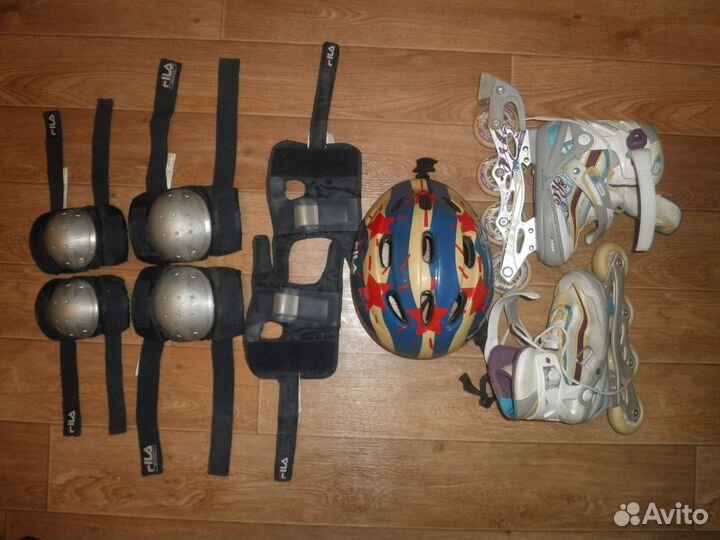 Детские ролики и защита