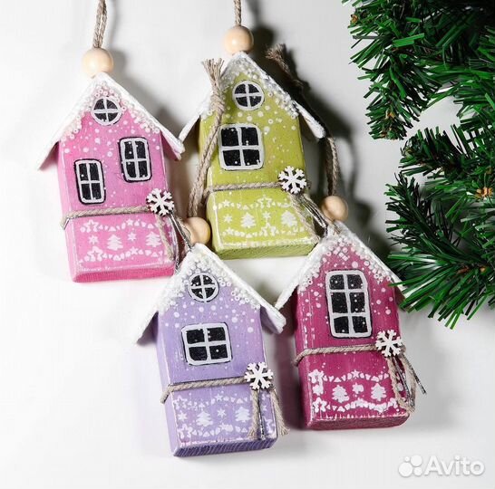 Ёлочные игрушки ручной работы